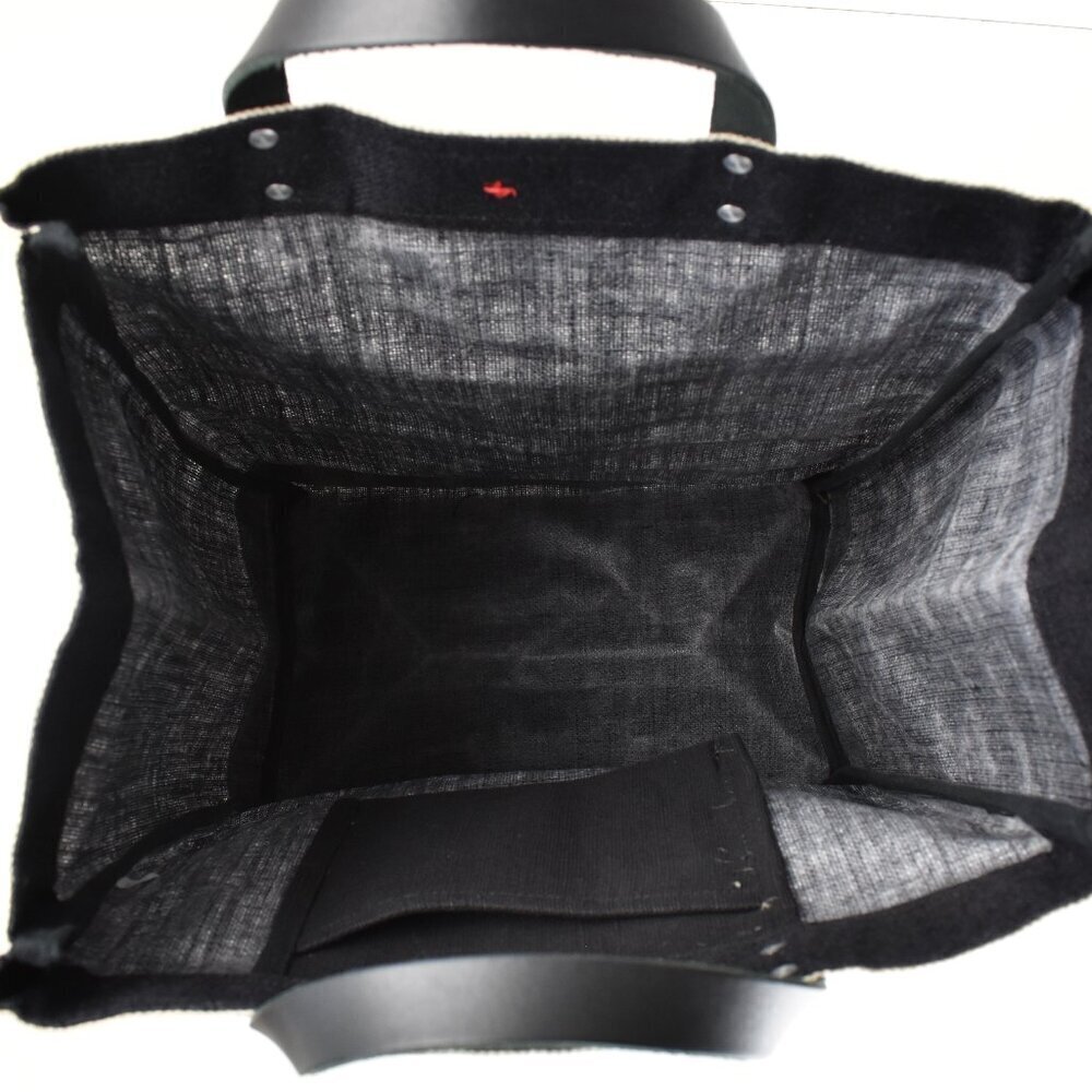 Apolis Market Bag Black Palm Tree BS Tote Bag - Picture 9 of 12